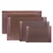 Dacasso Chocolate Brown Leather 34" X 20" Top-Rail Desk Pad PR-3421 - alternate 2
